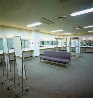 楽屋(大部屋)